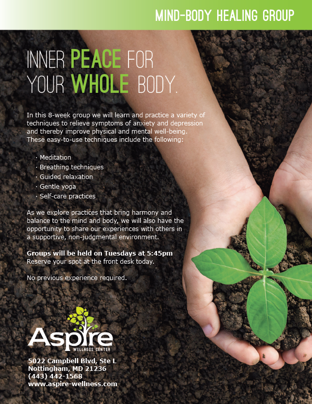 Aspire Wellness Group Flyers